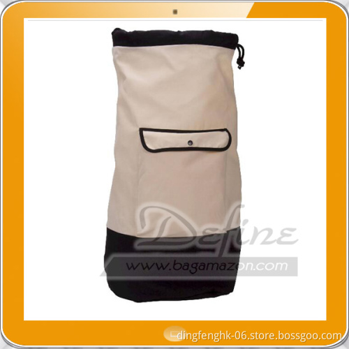 Canvas Duffle Laundry Bag Laundry Bag with Pocket with High Quality